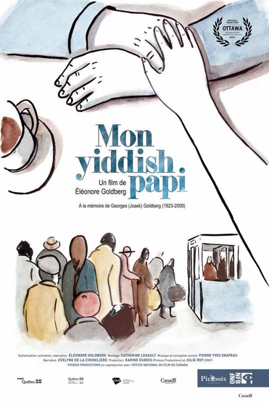 Mon yiddish papi Poster